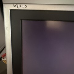 Vintage SHARP Aquos 13 inch TV LC-13S1U-S LCD Retro Gaming No Remote Tested