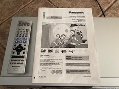 Vintage Panasonic DVD Recorder DMR-E55P Japan 2004 DVD-RAM Progressive Scan Play