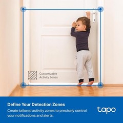 TP-Link Tapo TCW61 Indoor/Outdoor Security Camera, HD Color Night Vision, IP65
