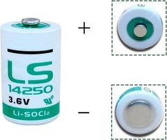◉ US STOCK!!! 20X LS14250 1/2 AA 3.6v Lithium Battery 1200mAh, LS 14250