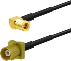Satellite Radio Antenna Adapter Cable 6 inches Fakra Curry Code K Male to SMB…