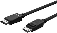 Nixeus VESA Certified DisplayPort 1.4 HBR3 Cable (6 ft) – 6 Feet, Black