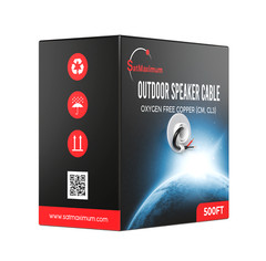 16AWG Outdoor Speaker Cable Oxygen Free Copper CL3 Direct Burial Bulk Wire Lot