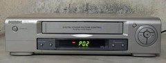 PHILIPS VR130 4 HEAD VHS VIDEO RECORDER WITH REMOTE CONTROL