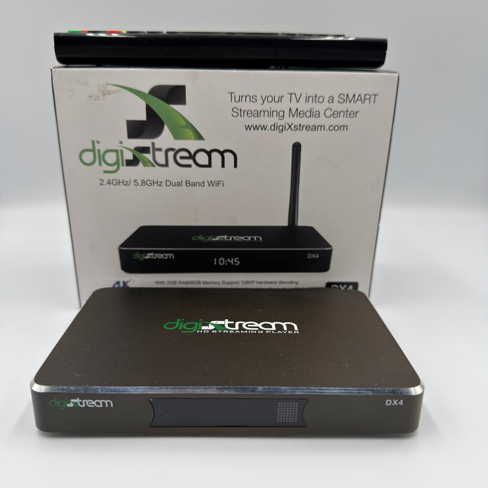 DigiXstream DX4 Smart TV Box Quad Core Android 4.4 1080P HD Media Player 2GB/8GB