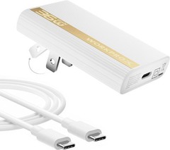 36W Ultra-Slim Flat Wall Charger GaN Compact Flat USB Wall Charger Fast Charging