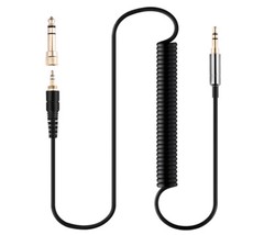 Coiled Spring Audio Cable For FOCAL SPIRIT ONE/ ONE S/Classic Takstar HD6500
