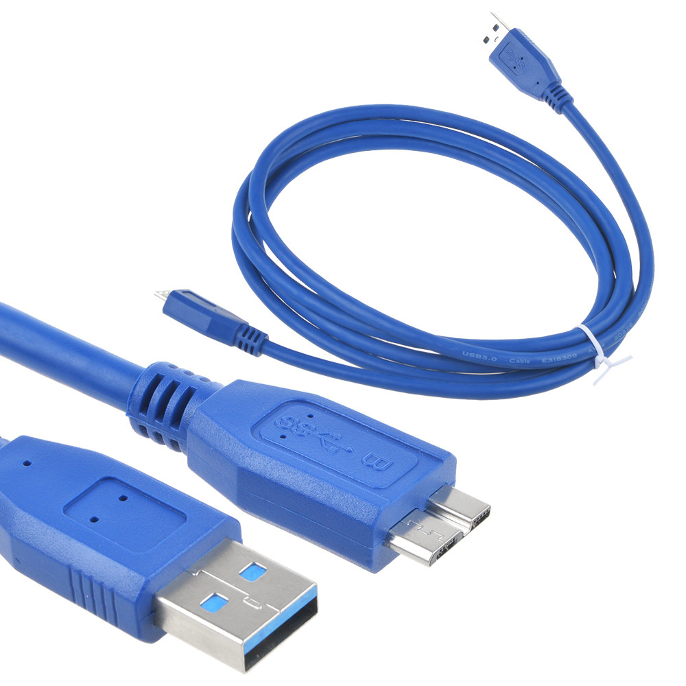 USB 3.0 Power Charger Data Cable/Cord/Lead For Seagate External Hard Drive Disk