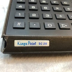 Vintage 1970s Kings Point SC-20 LED Scientific Calculator Hong Kong Untested