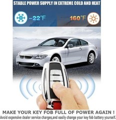 (2Pack CR2032 2032 Remote Key FOB Battery Replacement for 2012-2021 4Runner Aval