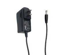 DC 12V 1A 1000mA Power Supply Adapter Wall Charger with 5.5 x 2.1 mm DC Plug