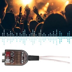 Car Audio High to Low Impedance Converter 12V for Car Stereo Speaker System