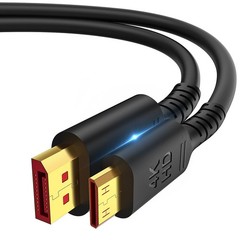 4K DisplayPort to Mini HDMI Cable 5FT, DP to Mini HDMI Male Video UHD 1440P/2K@1