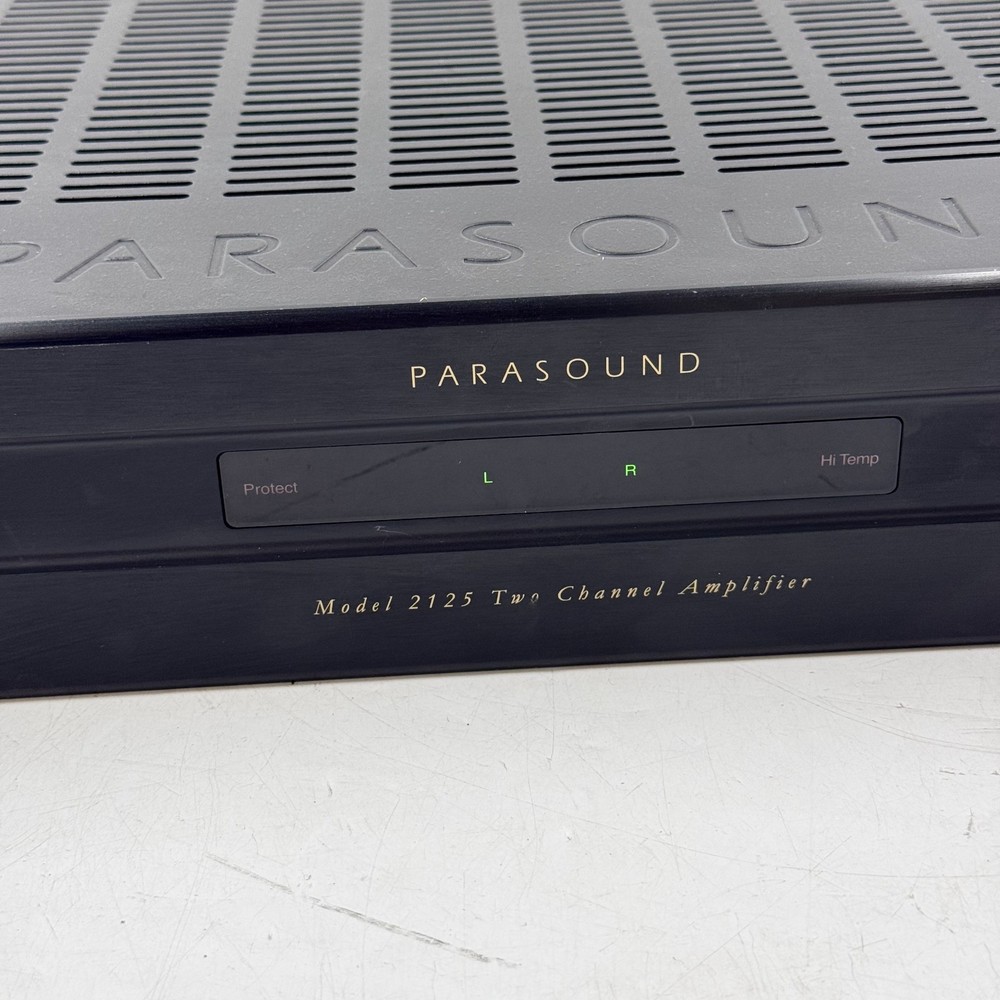 Parasound 2125 2-Channel Power Amplifier – Fully Tested & Working