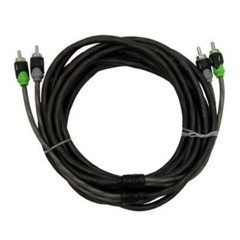 Raptor R5R17 PRO SERIES 17Ft. Dual Twist 2-Channel RCA Audio Interconnect Cable