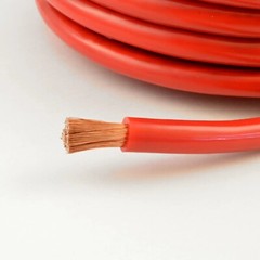 4 Gauge 25 Feet High Performance Amplifier Power Cable (Red)