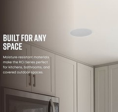 Polk Audio RC60i 6.5″ 2-Way In-Ceiling / In Wall Speakers, Sealed, 2-Pack
