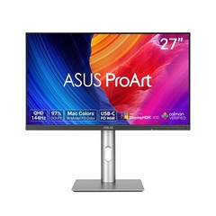 Monitor 27 IPS QHD 2560×1440 144Hz USB C PD 96W Silver PA278CGRV DCI-P3