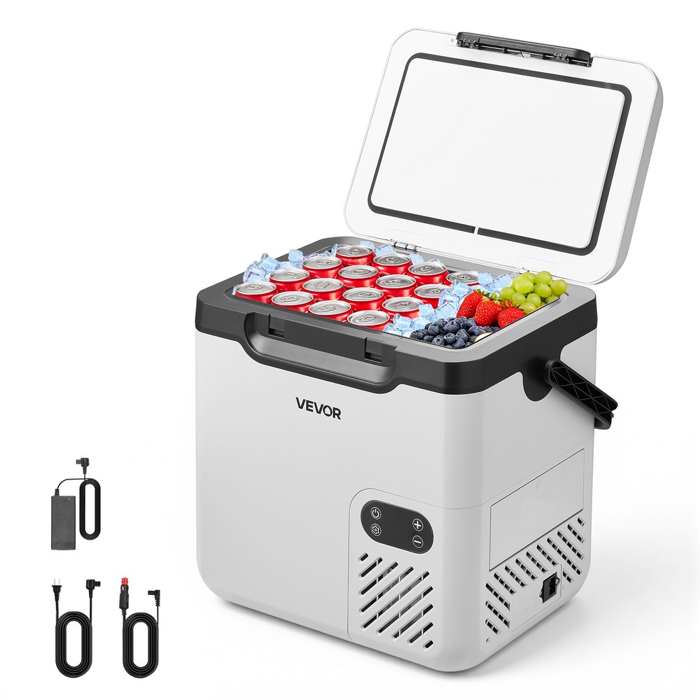 VEVOR 12 Volt Refrigerator Portable Car Fridge Electric Freezer 19 QT/ 18L