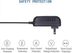 Adapter Input: 100V – 120V AC – 240 VAC 50/60Hz Worldwide Voltage Use Mains
