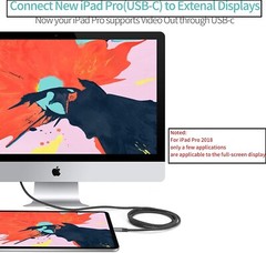 6ft USB 3 Type C Male to Mini DisplayPort 4K@60Hz Cables USB-C to Mini DP