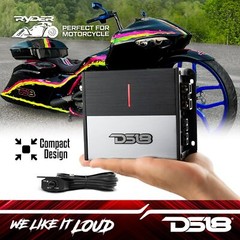 DS18 ION Compact Full range 2 Channel Amplifier 2 x 350W RMS @ 2-Ohm