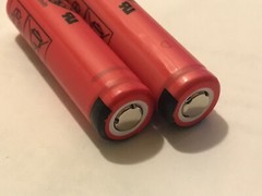NEW!!! 2 pc SANYO UR 14500 AC Li-ion 740mAh Rechargeable 3.7v FLAT-TOPS