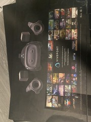 HTC Vive Cosmic Elite Virtual Reality Headset Black with Box Excellent