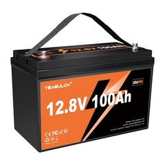 LiFePO4 Lithium Battery 12V/24V 100Ah 200Ah 100A BMS for RV Solar Trolling Motor