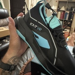 KAT VR Shoes Black Blue Mens Size 10 NEW WITH BOX VIRTUAL REALITY FOR TREADMILL