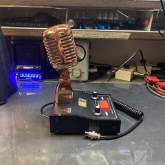 DELTA M2 AMPLIFIED DYNAMIC BASE MICROPHONE STANDARD 4 PIN