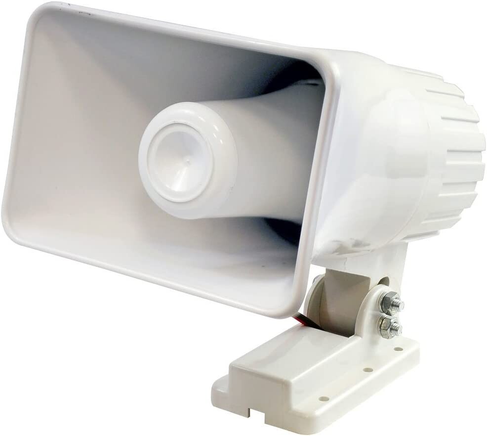 Extra Loud Alarm Siren Horn Speaker Security System Indoor &Amp; Outdoor 50W 100