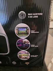NEW Meta HIFI HD Pro Series Smart Projector + Titan 72” Screen – Wi-Fi / HDMI