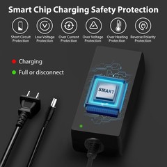 UL Listed 42V 2A AC Adapter Charger For E-Glide SF Electric 36V Power Cord