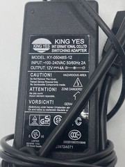 King Yes Model KY-05048S-12 Adapter Charger 12V