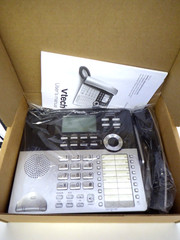 NEW VTech CM18245 4 Line Accessory Deskset 6-Way Conferencing & Call Tranfer