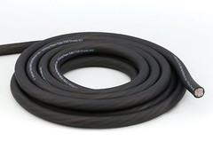 KnuKonceptz Kolossus Flex 1/0 Gauge Black OFC Power / Ground Wire 20′ Copper
