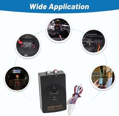 Car Audio Speaker Wire to RCA Line Output Converter for Amplifier Subwoofer 2CH