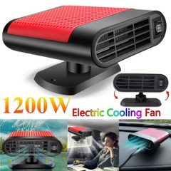 2 in1 Auto Car Portable Electric Air Conditioning Fan Auto Cooling Air Heater
