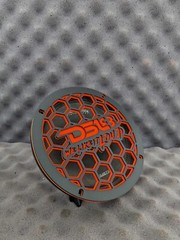 1pc Flat ABS plastic Audio Protective Speakers Grille DS18 Audio Mesh Grid