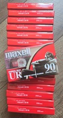 Lot of 16 – Maxell UR90 / 90 Minutes Audio Cassette Tapes Normal Bias SEALED NEW