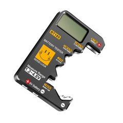 Lightweight Battery Tester Tool For 1.2V 3.7V 9V Cylindrical Button Cell Box