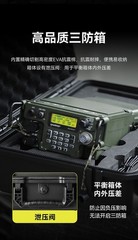 IN US FCS PRC 117G Military Tactical Surplus Vehicle Radio with Handmic KDU Set