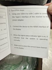 Wireless HDMI Display Dongle 1080P Adapter for Phone Laptop to TV Projector