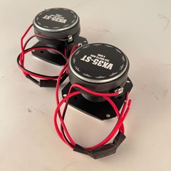 USED SKAR AUDIO VX35-ST 3.5-INCH 500 WATT TITANIUM BULLET SUPER TWEETERS – PAIR