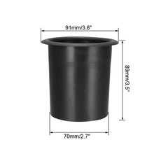 uxcell 75mm x 89mm Speaker Port Tube Subwoofer Bass Reflex Tube