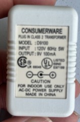Southern Telecom Caller ID – Model SID01 w/Power Supply, White Case, Working