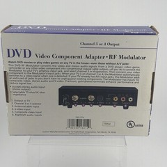 RadioShack RF Modulator Cat. No. 15-1214 120V AC 60Hz 4.5W