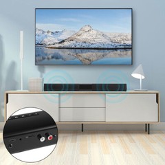 TV Surround Sound Bar Speaker System Wireless BT Subwoofer Home Theater + Remote