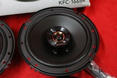 Kenwood KFC-1666R 6.5 inch 300W Max 2-Way Speakers, NEW, #N1